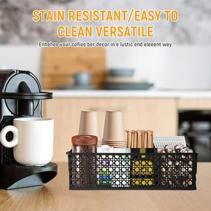 Coffee Station Organizer Metal Coffee Bar Organizer Coffee Pods Holder