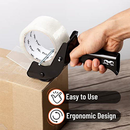 Mr. Pen- Heavy Duty Packing Tape Dispenser Gun, 2 Inch - color: Black, size: 1 Pack