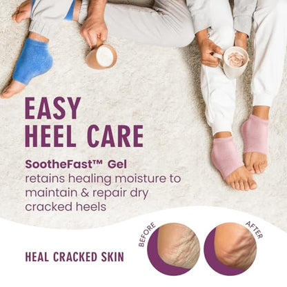 Dr. Frederick's Original Fuzzy Heel Socks - color: Relaxing Rose