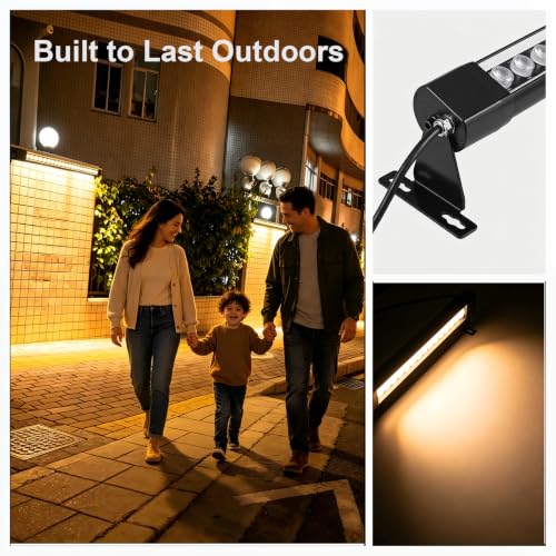 2 Pack 40Inch LED Wall Washer Light Bar, 2700K 72W IP67 Outdoor Lighting - color: 2700K Warm White-2pack