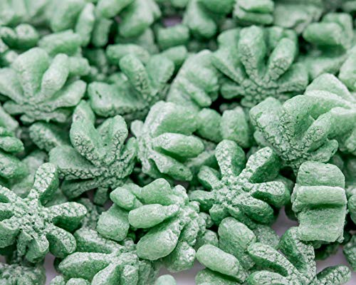 Bubblefast! Brand FunPak Plant Based Biodegradable Packing Peanuts, 1.5 cu ft Bag, Compostable (Green Marijuana Leaves) - color: Green Marijuana Leaves