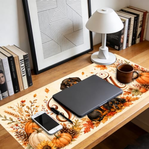 Nuxovilar Large Gaming Mouse Pad Desk Mat, 15.7x35.4 Inches Polyester - color: Nu-lf-71301
