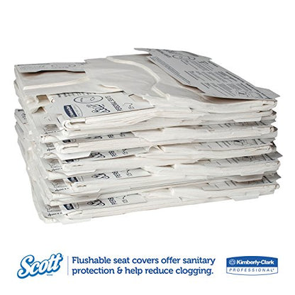 Personal Seats Sanitary Toilet Seat Covers, 15" x 18", 125/Pack, 3000/Carton