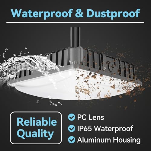LED Canopy Light 4Pack: 30W/45W/60W/70W Selectable, 4000K/5000K/6500K 3CCT - size: 70W-3CCT