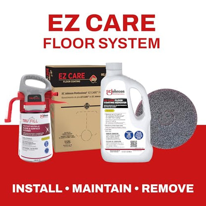 SC Johnson Professional EZ Care Heavy Duty Scrubbing Pad 16" Dia, case of 5
