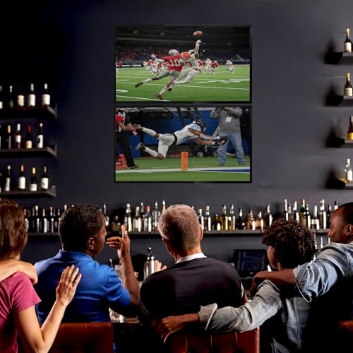 VIVO Black Pop-Out 1x2 Video Wall Mount for 37-65 in TVs, MOUNT-VW65-2 - size: 37" to 65" TVs, style: 1x2 mount