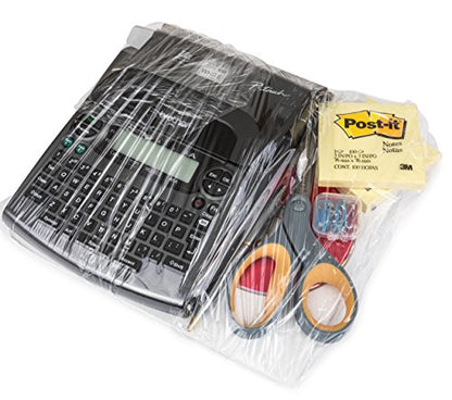 (R) Stretch Wrap 5" x 1000' Roll With Handle, 80 Gauge Extra Thick Durable Self-Adhering Plastic Wrap for Moving, Packing Wrap Industrial Strength, Clear Plastic Pallet Shrink (2 Pack) - size: 2 Pack