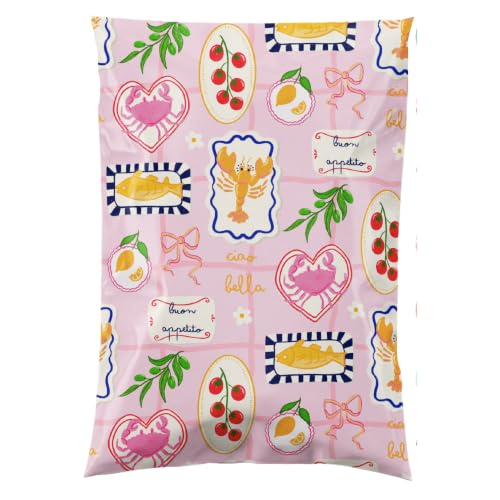 Pretty Package Store Poly Mailers 10x13, Ciao Bella, 100 Pack - color: Ciao Bella, size: 10x13