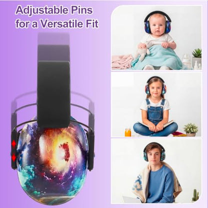 Amylove 12 Pcs Kids Noise Cancelling Headphones Ear Muffs Starry Sky Style - size: Universal Fit (kids & Adults), style: Starry Sky Style