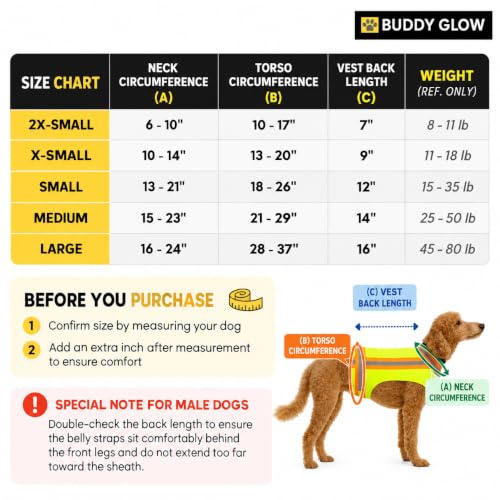 Reflective Dog Vest. High Visibility Yellow Safety Vest for Outdoors. Safeguard Your Dog with Easy to wear Adjustable and Breathable Reflective Gear for Toy or Tiny Breeds (2X-Small) - size: 2X-Small