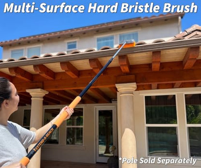 Hard Bristle Deck Scrub Brush Heavy Duty (Pole Sold Separately)