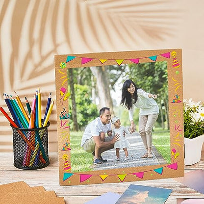 Henoyso 110 Pack 12 X 12 Inch Brown Cardboard Sheets - color: Brown, size: 12 x 12 Inch