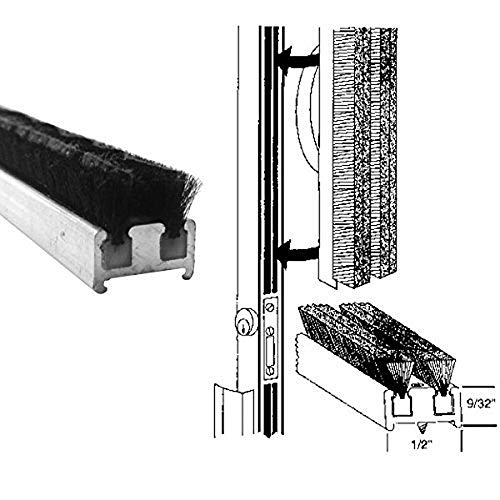 Gordon Glass Commercial Entrance Door Astragal Weatherstripping - 84 in Long