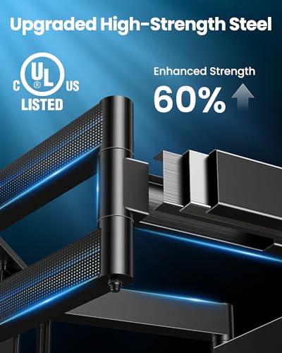 USX STAR Full Motion TV Wall Mount Bracket for 85 86 90 98 100 120 inch TVs - size: 60-120"