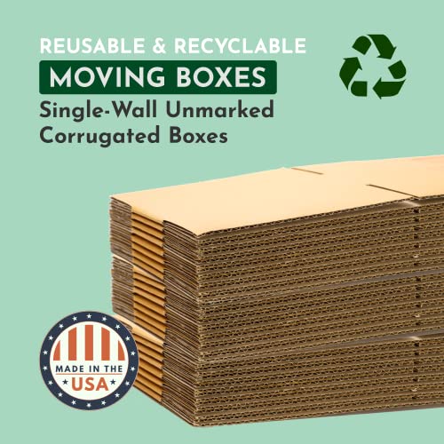 BOXES FAST 6x6x12 Tall Corrugated Boxes, Tall, 6L x 6W x 12H, Pack of 25 | Shipping, Packaging, Moving, Storage Box for Home or Business, Strong Wholesale Bulk Boxes