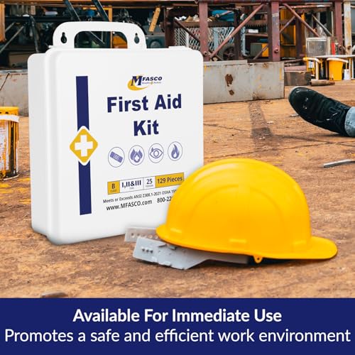 MFASCO 2021 ANSI/OSHA Class B First Aid Kit Type I, II or III