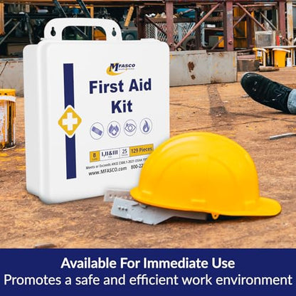 MFASCO 2021 ANSI/OSHA Class B First Aid Kit Type I, II or III