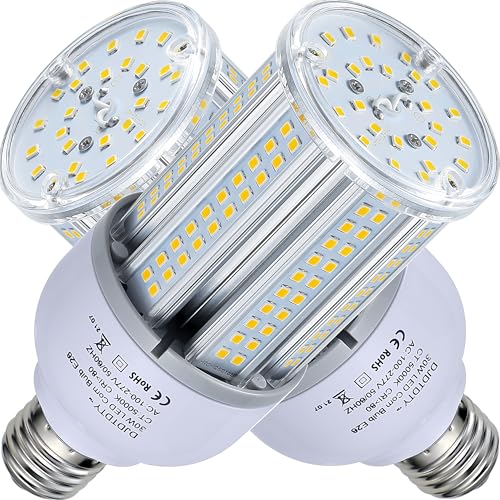 Amazon High Brightness ，35W LED Corn Light Bulb, E26 Base LED Corn Lamp, 5000 Lumen 5000K Daylight 100V~277V Corn Cob Light Bulb for Indoor Outdoo (5000K, 35Watts) - size: 35Watts