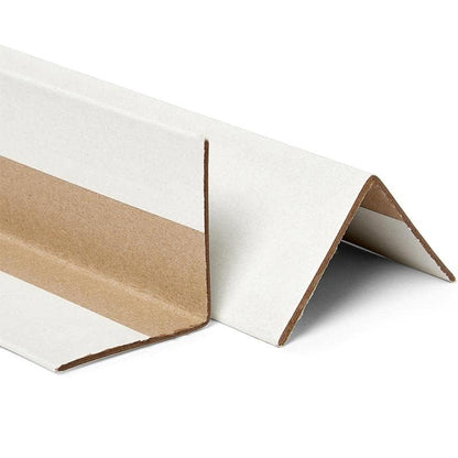 Cardboard Corners For Protection - Packaging Cardboard Edge Protector -1/16, Pack of 25 (2x2x87) - size: 2x2x87