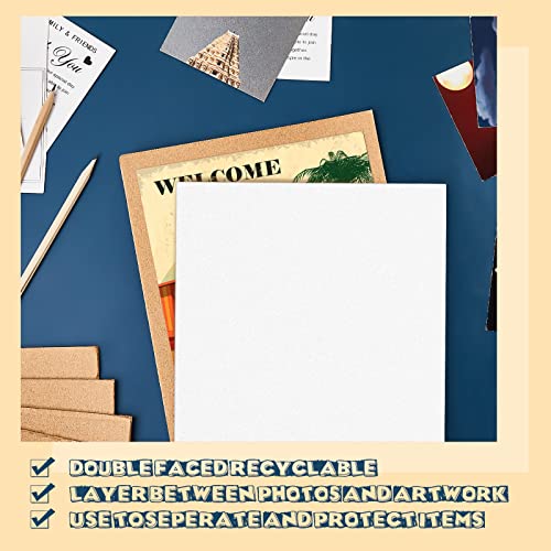 Henoyso 110 Pack 11 X 8.5 Inch White Cardboard Sheets - color: White, size: 11 x 8.5 Inch