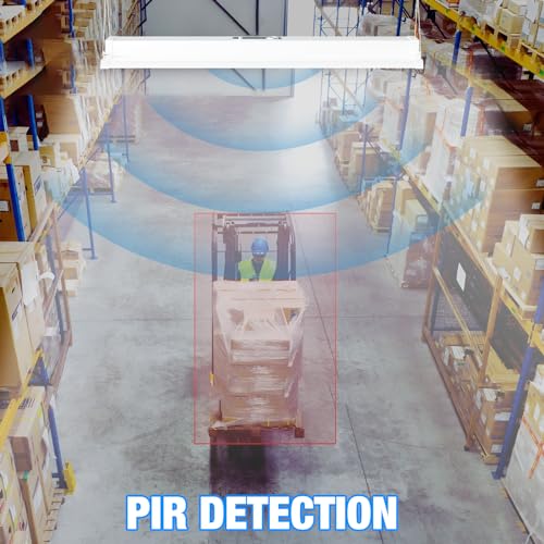 Ceiling Sensor PIR Occupancy Motion Detector for JC LGL or YXL LED Linear High Bay Light, 40FT Ceiling & 50FT Wall Mount Detection Diameter, Commercial Grade