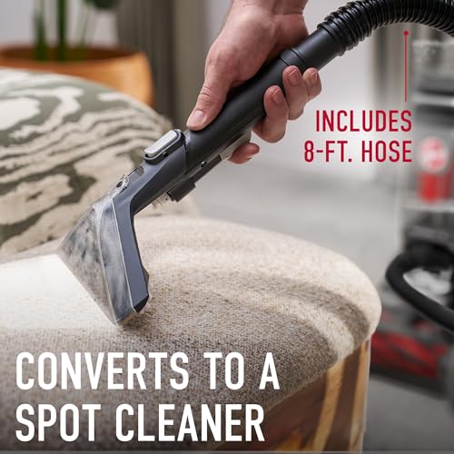 Hoover SmartWash Pet XL Upright Carpet Cleaner Machine for Carpet and Upholstery, Automatic Deep Cleaning Carpet Shampooer, Converts to Spot Cleaner, Pair with Hoover Carpet Cleaner Solution - style: SmartWash Pet XL