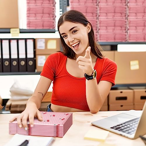 Cozymood Bubble Mailers 6x10 25 Pack Pink Custom Designer Padded Envelopes - color: Cherry, size: 6x10" 25PC