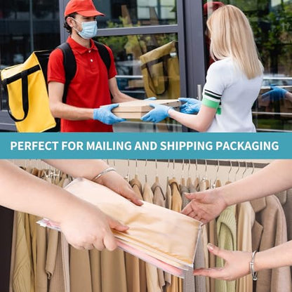 14x12 Inch Frosted Zipper Bags for Clothes 25pcs No Vent Holes - size: 25Pcs-14x12 Inch
