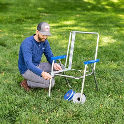 Lawn Chair USA Replacement Webbing Kit - UV-Resistant Straps for Chairs, Durable Polypropylene (3" x 50', Solid Gold)