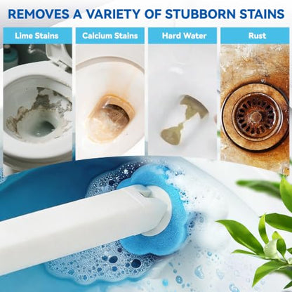 120 Count Disposable Toilet Brush Refills Pads for Most Toilet Wands - size: 120 refills