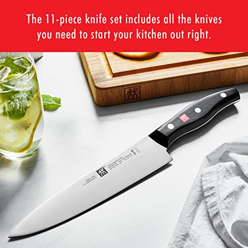 Zwilling Twin Signature 11-Pc Knife Set, Friodur Ice-Hardened Blades - size: 11-pc
