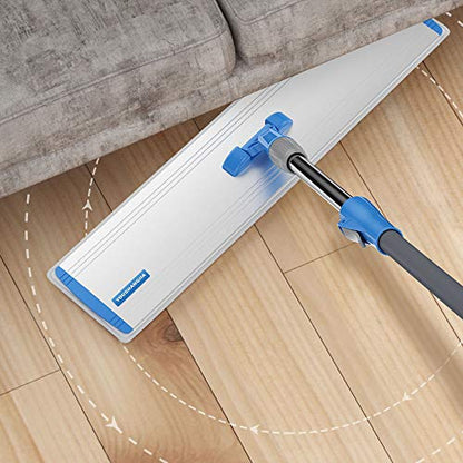 24 in Microfiber Wet & Dry Mops Heavy Duty Commercial Flat Floor Mop - size: 24 IN