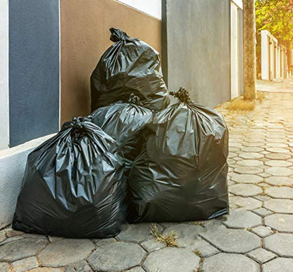 Tasker 65 Gallon Trash Bags Heavy Duty, Garbage Bags for Rollaway Cans