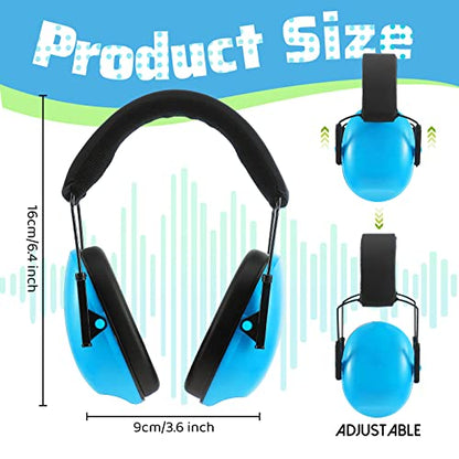 Amylove 12 Pcs Kids Noise Cancelling Headphones Ear Muffs Fresh Style (Pack of 2) - size: Universal Fit (kids & Adults) (Pack of 2), style: Fresh Style