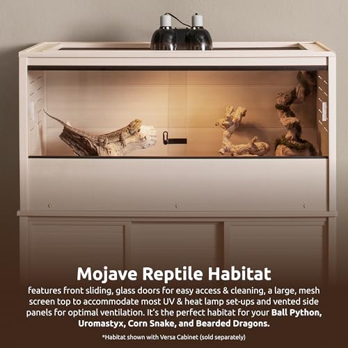 New Age Pet® ECOFLEX® 48" Mojave Reptile Enclosure, Large, Maple - color: Tan, size: Large