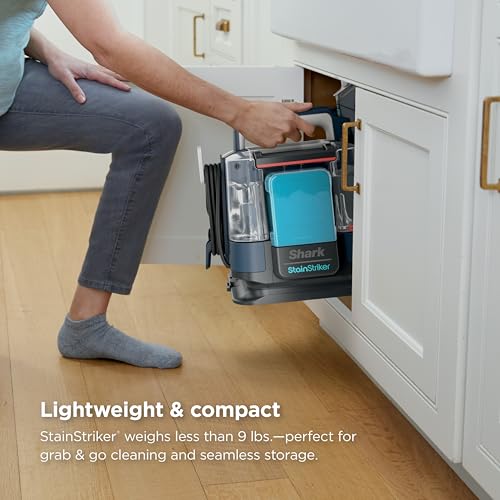 Shark StainStriker Portable Carpet/Upholstery Cleaner, 4 Tools, PX202BRN - style: StainStriker + 4 Tools + XL Cleaning Solutions