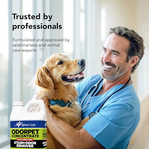 ATP OdorPet Concentrated Stain and Odor Remover, Black Cherry, 64 Fl Oz