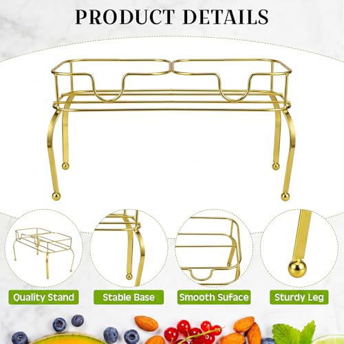 Blulu 2 Compartment Metal Drink Dispenser Stand, Gold 2 Gallons Stand Only - color: Gold, size: 2 Compartments, 2 Gallons