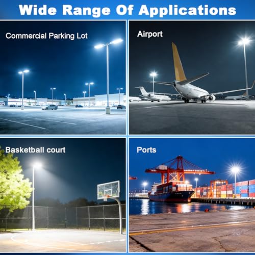 480W Parking Lot Light Slip Fitter Mount Dusk to Dawn 2 Pack - size: 480W/Slip Fitter/2PC