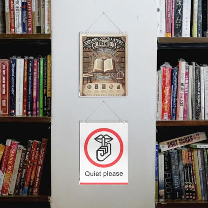 NIUBEE 5x7 Acrylic Wall Sign Holder Vertical Wall Mount 6 Pack - size: Vertical 6 Pack 5" x 7"