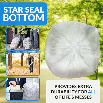 Reli. 65 Gallon Trash Bags Heavy Duty | Made in USA