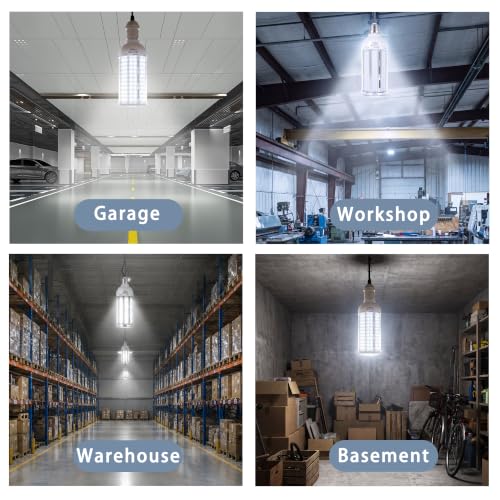 50W LED Corn Cob Bulb,6000 Lumen,Daylight 5000K - size: 50W 1pack