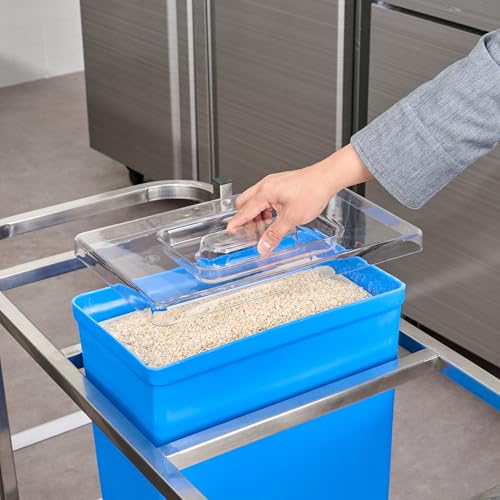 Restaurantware Clear Plastic Lid, 15.5 x 9.4 In - color: Clear