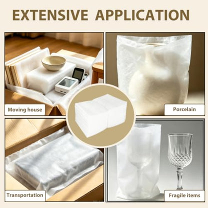 Packing Foam Pouches 1/12'' thickness 8 x10IN, 50 Pack - size: 8X10IN-50PCS