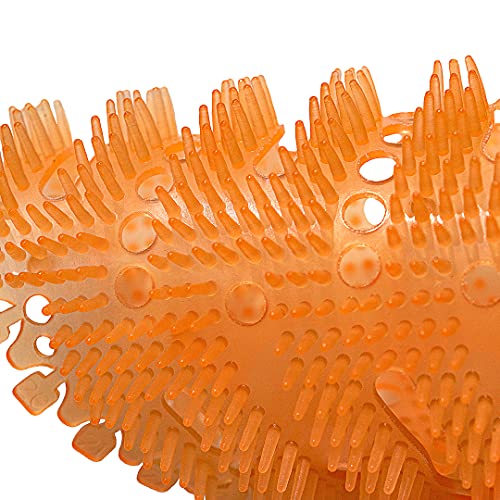 RoyalCart Urinal Screen Deodorizer Freshener (10 Pack), Urinal Wave Screens Mat Guard Anti - Splash, Fresh Scent (Orange Citrus) Fragrance, Supplies Fit for Office School Restaurant Toilets Bar Gyms