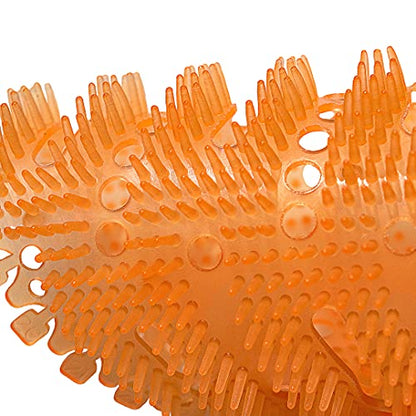RoyalCart Urinal Screen Deodorizer Freshener (10 Pack), Urinal Wave Screens Mat Guard Anti - Splash, Fresh Scent (Orange Citrus) Fragrance, Supplies Fit for Office School Restaurant Toilets Bar Gyms