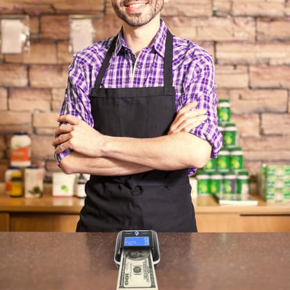 Portable Counterfeit Bill Detector, Rechargeable Money Checker Machine
