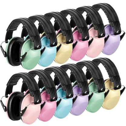 Amylove 12 Pcs Kids Noise Cancelling Headphones Ear Muffs Sweet Style - size: Universal Fit (kids & Adults), style: Sweet Style