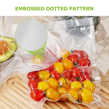 Bonsenkitchen Precut Vacuum Sealer Bags, 500 Pint 6" x 9" Food Sealer Bags - size: 6" x 9" 500pcs