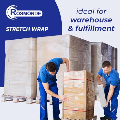 Rosmonde Bulk Plastic Wrap for Moving, 128 Pack, True 18" x 1500 ft - color: Clear, size: 128 Pack | Express Pallet